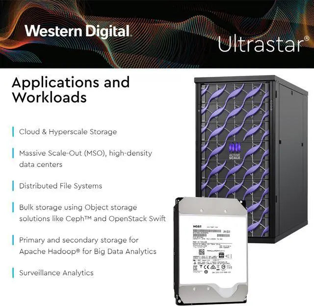 Alt view image 6 of 8 - HGST Ultrastar He10 10TB 7200 RPM SAS 12Gb/s 3.5-Inch Enterprise Hard Drive HUH721010AL4200