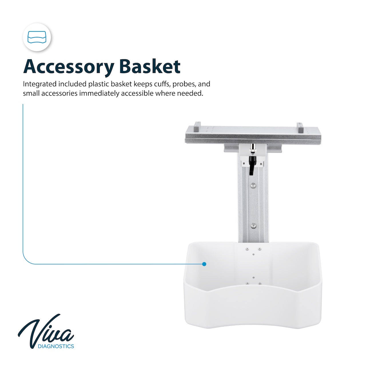 Wall Mount Bracket for Edan Spot Monitor