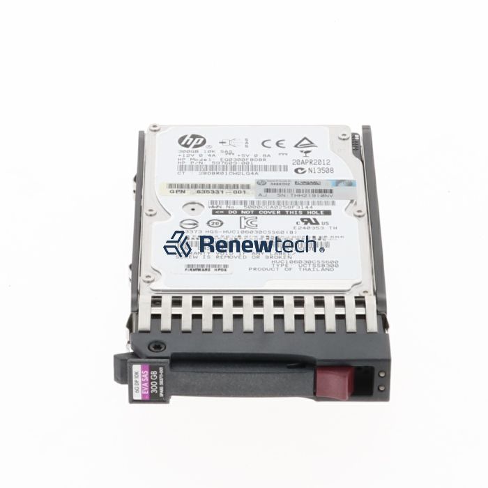 HP 300GB SAS 6G 10K SFF HDD for EVA Storage