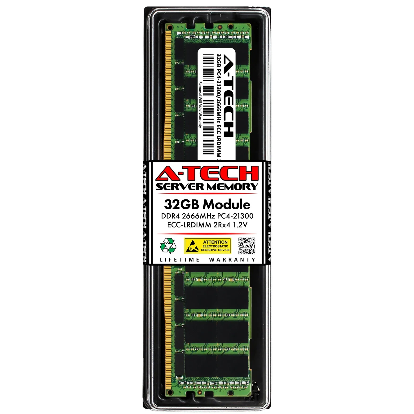 Dell PowerEdge R6415 Memory RAM | 32GB 2Rx4 DDR4 2666MHz (PC4-21300 LRDIMM