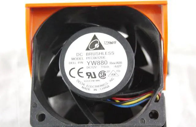 Alt view image 2 of 3 - Genuine Dell Poweredge 2950 Server Delta PFC0612DE Cooling Fan PR272 YW880