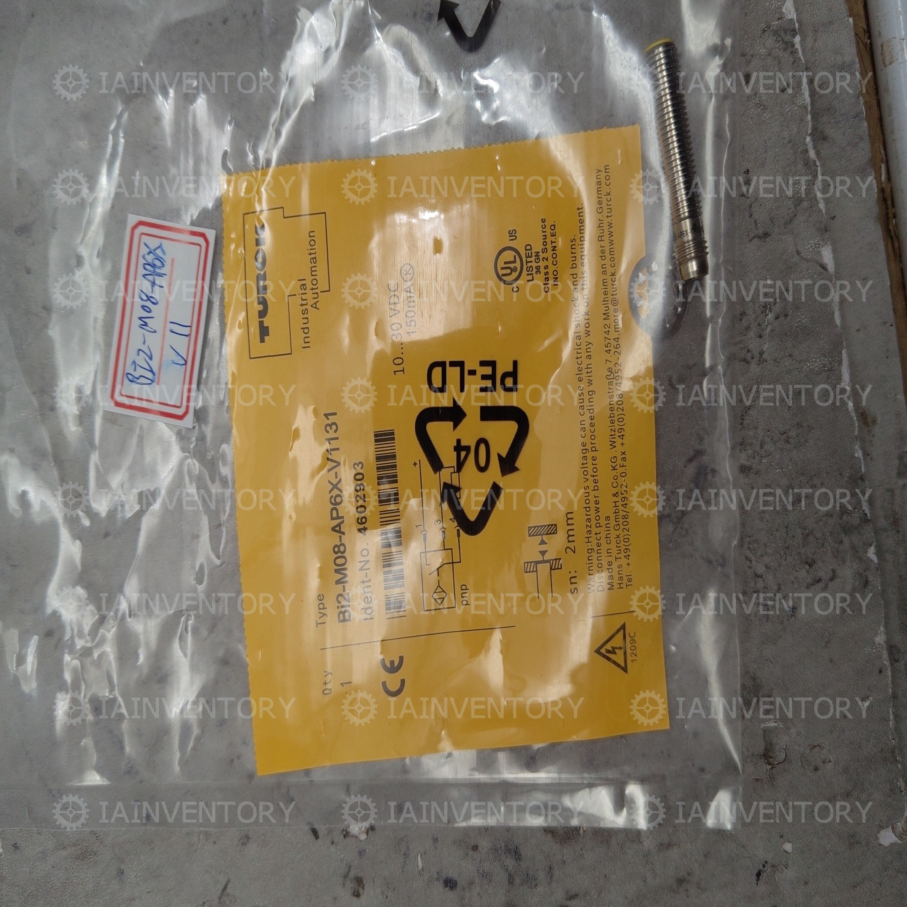 TURCK BI2-M08-AP6X-V1131