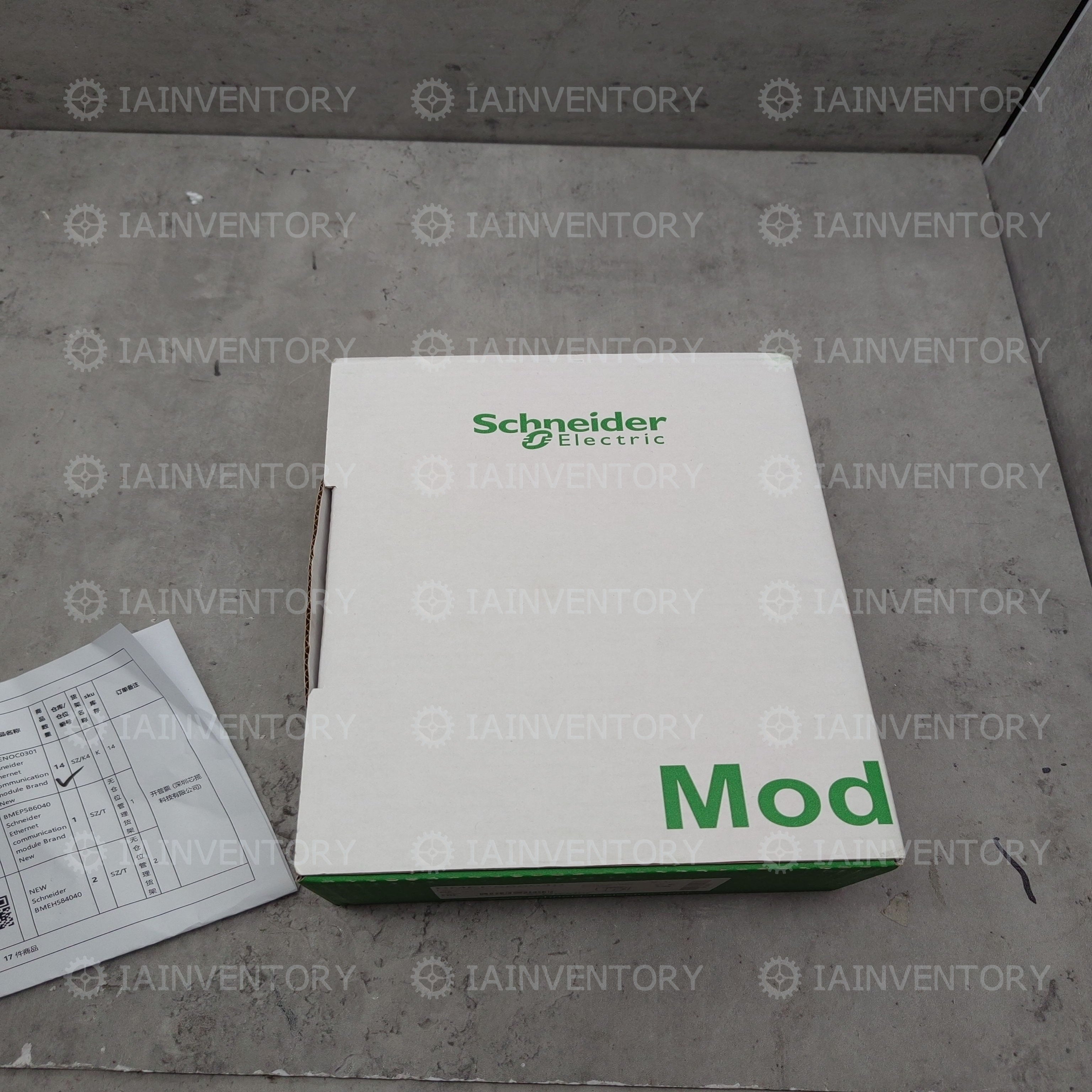 BMEP586040 Schneider Ethernet communication module