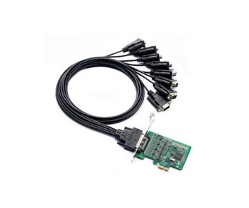 Moxa CP-118EL-A w/o Cable - 8 Port PCIe Board, w/o Cable,RS-232/422/485, Low Profile