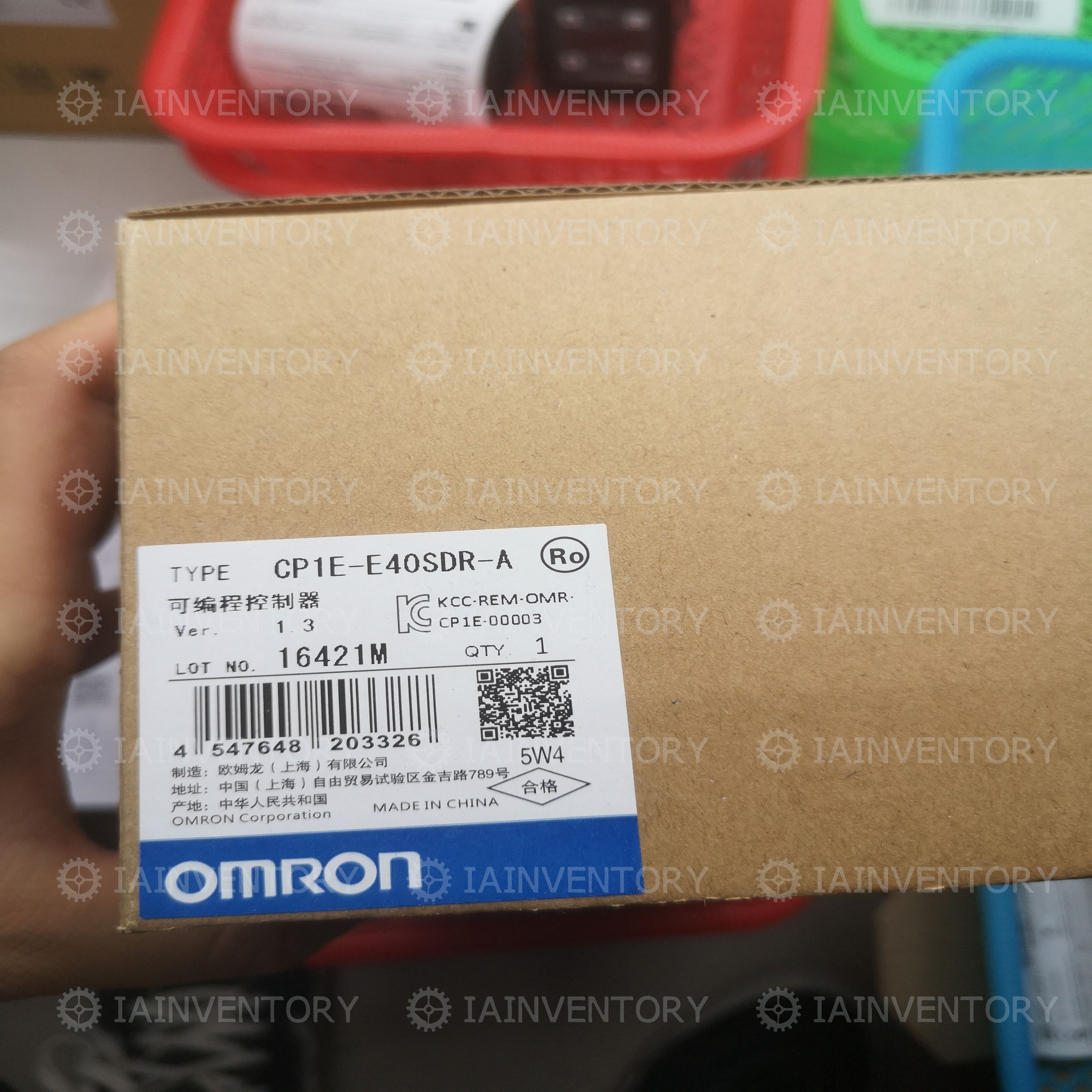 Omron CP1E-E40SDR-A PLC Module