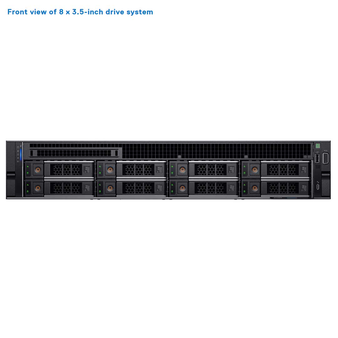 8x 3.5" Rack Chassis | Dell PowerEdge R7625