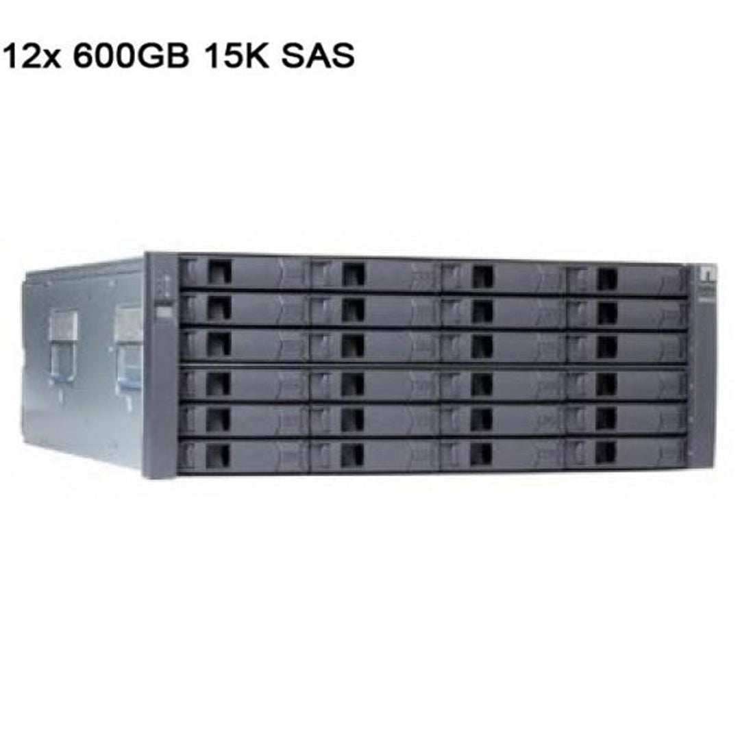 Netapp Ds4243 Expansion Shelf With 12X 600Gb 15K Sas 3Gbps Hdds (X412A-R5) | DS4243-12X-600GB-15K
