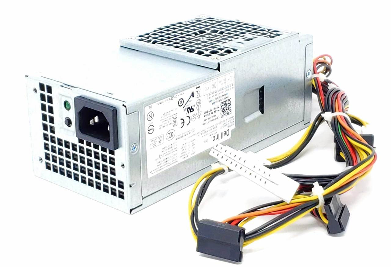 AC250NS-00 - 250W Power Supply Unit (PSU for Studio Inspiron Slim line SFF Model: 530S, 531S, 537s, 540s, Vostro Slim line SFF 200, 200s, 220s, 400