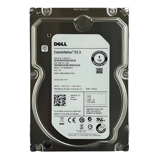 Hd Dell 1tb 7.2rpm 3.5 Sata Lenovo Thinkcentre V50s M93 M900 Prateado