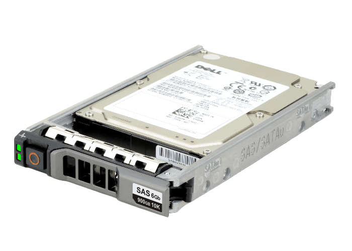 SAS de 900 GB, 10 K RPM, 6 Gbps, 2,5 pulgadas, compatible con servidores Dell PowerEdge T20 C1100 R230 T430 T330 02RR9T 09X49P 08JRN4 Disco duro interno empresarial intercambiable en caliente en un Dell Caddy 13G
