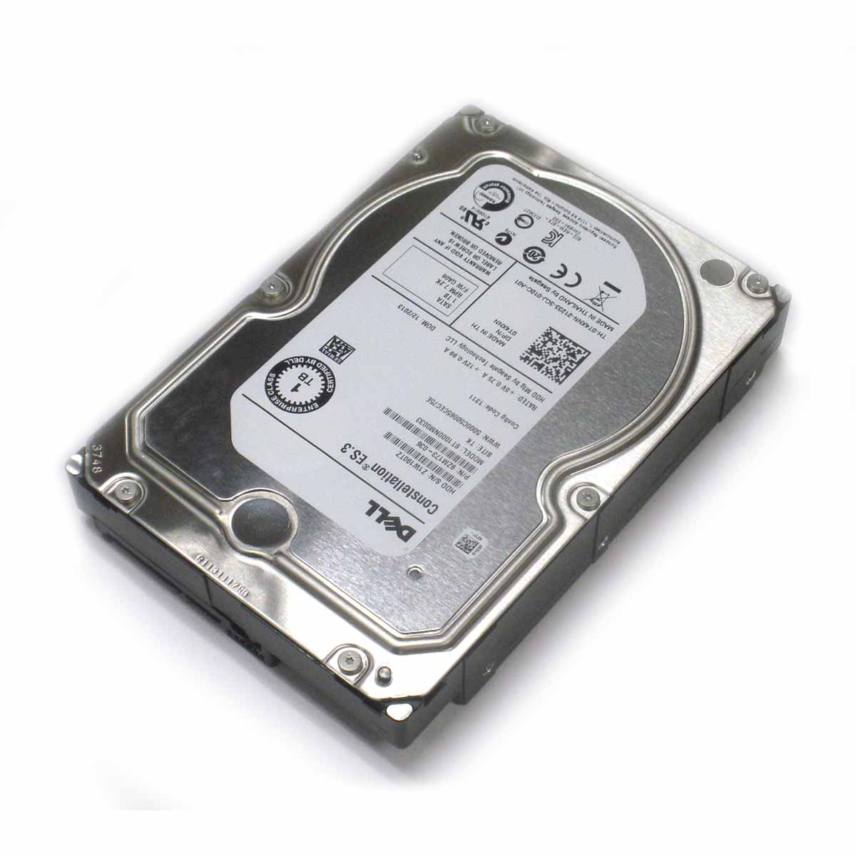 Dell T4XNN Hard Drive 1TB 7.2K SATA 3.5in