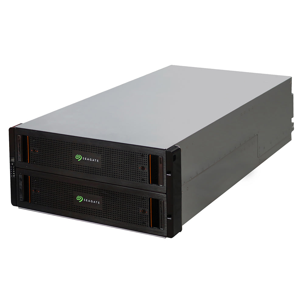 Seagate Exos E 5U84 SAS Disk Shelf | 84-Bay 5U Data Center JBOD Enclosure (Refurbished) with Enterprise SAS Hard Drives
