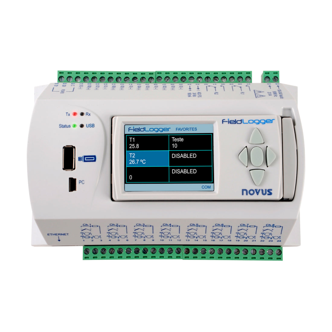 FieldLogger - Data Acquisition System with On-board Memory