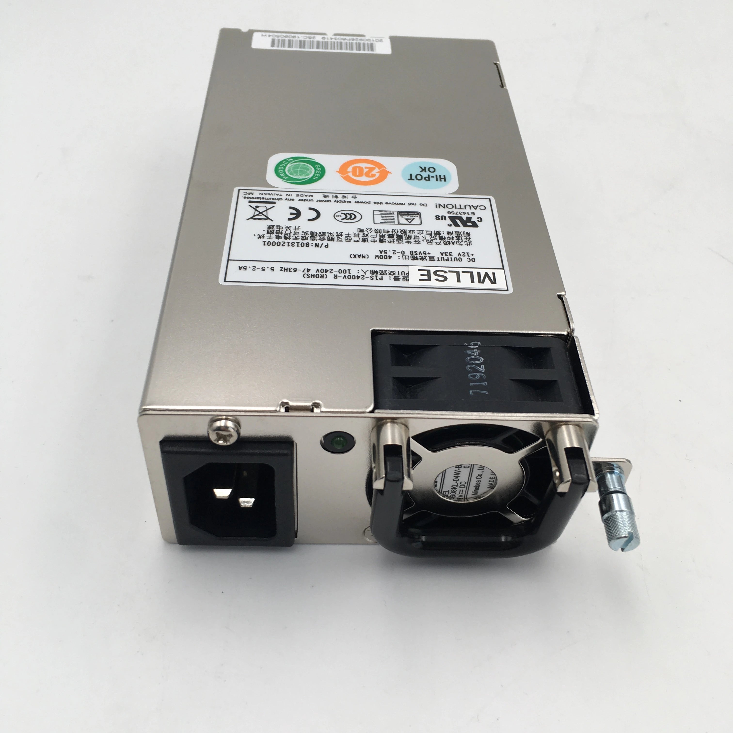 For Original P1S-2400V-R 400W Server Redundant Module Power Supply Fully Tested