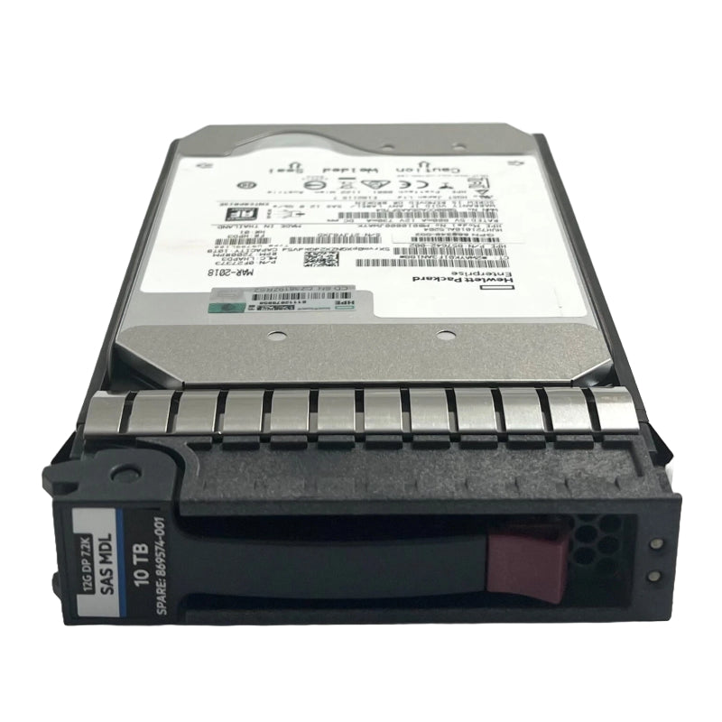 P9M82A HPE MSA 10TB 7.2K RPM SAS 12GBPS Hard Disk - Midline Hot Swap