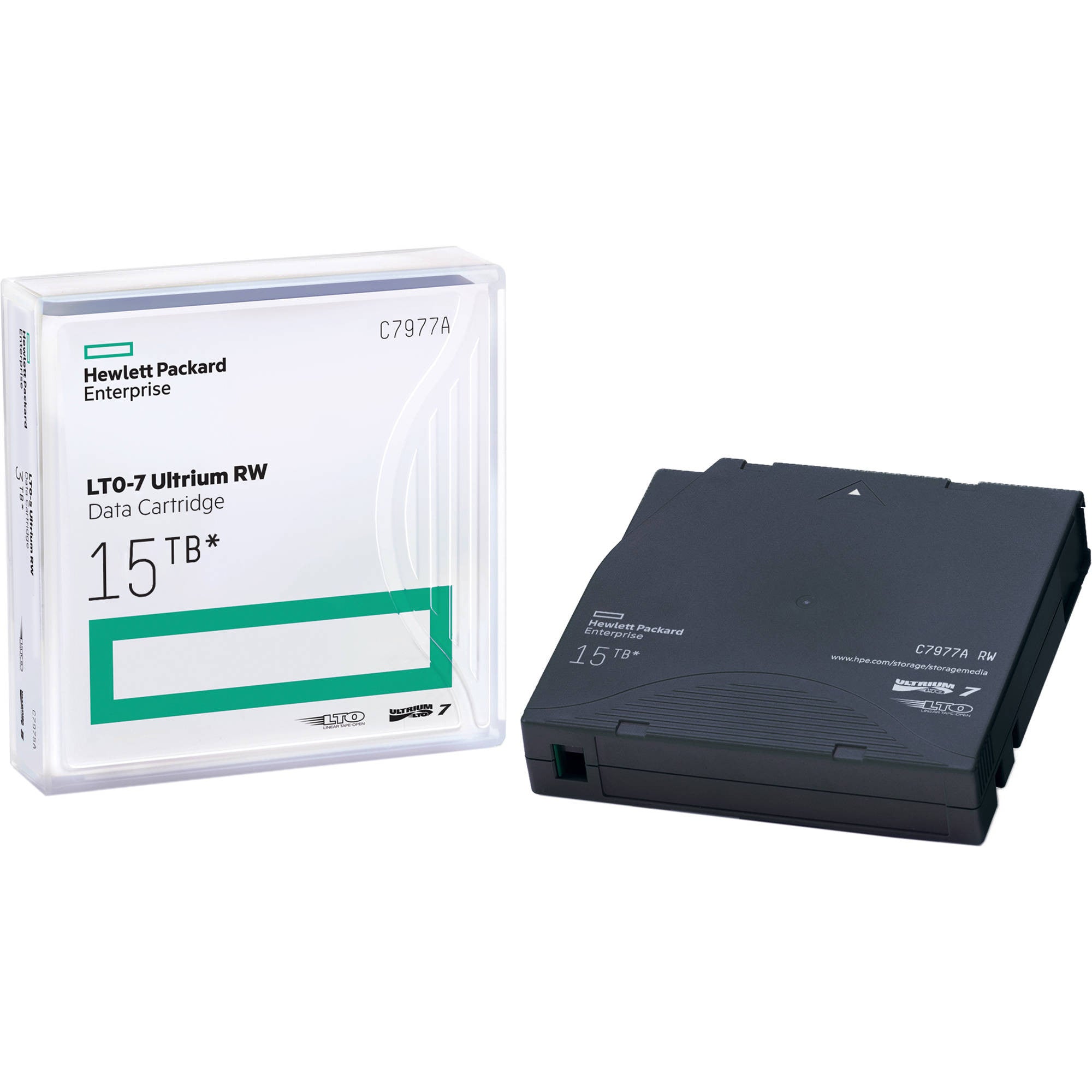 HPE LTO-7 Ultrium Data Cartridge: 15TB Compressed, Secure Long-Term Archive Solution
