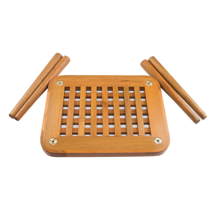 Whitecap 60020 Grate Top Cockpit End Table