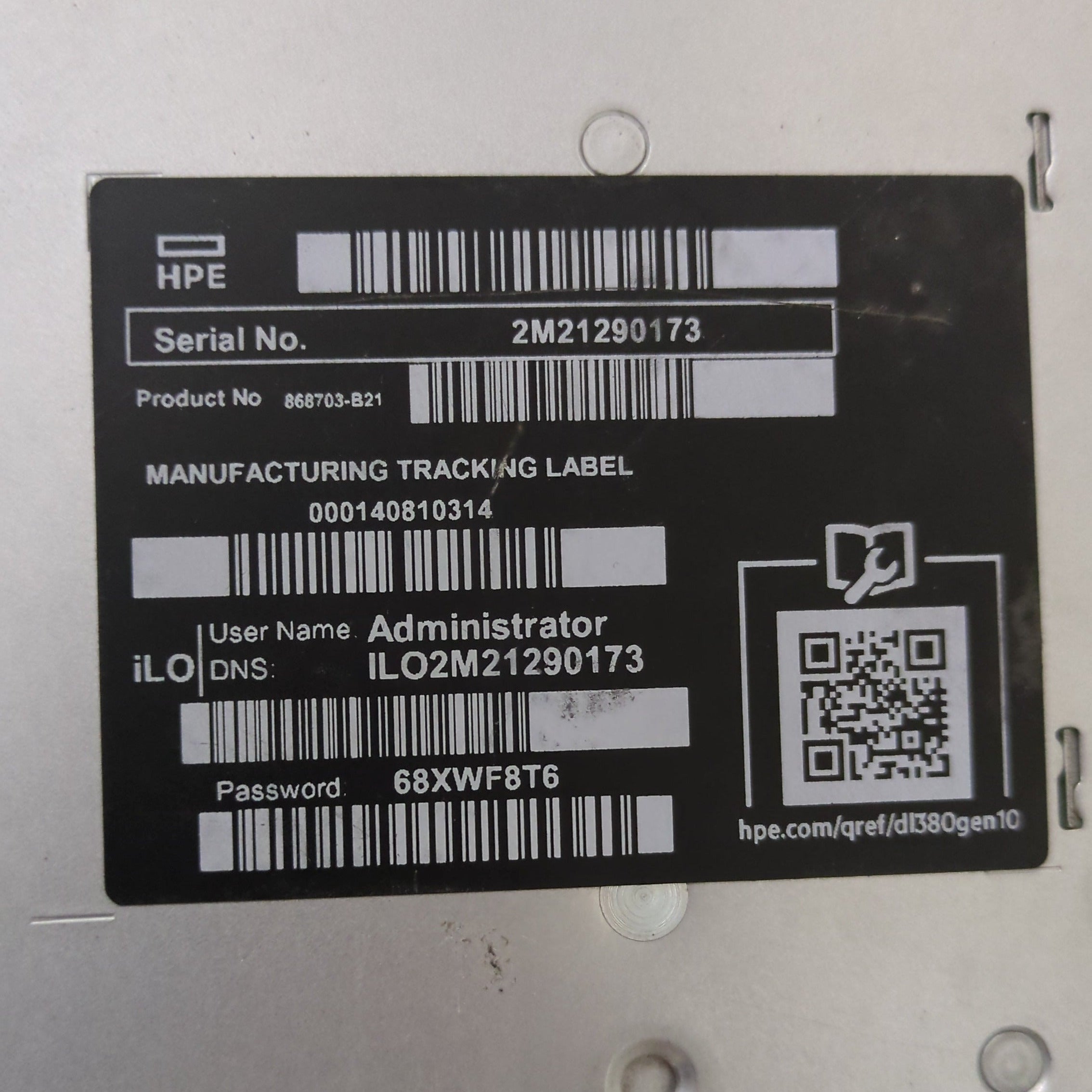 HPE 868703-B21 - DL380 Gen10 Server Drive Bays | Alo Tech Solutions