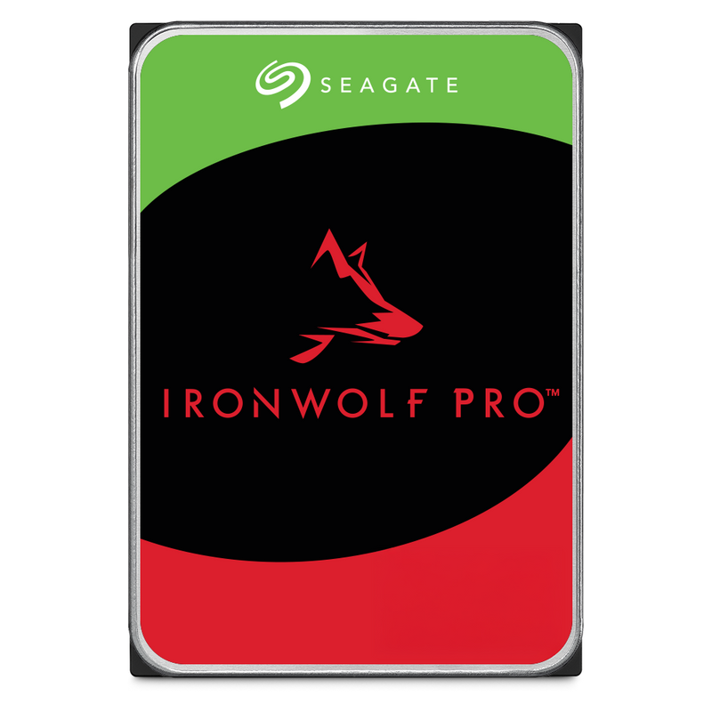 Seagate Ironwolf Pro 4TB NAS HDD, 7.2K RPM, SATA 6Gb/s, 3.5in for reliable data storage and backup