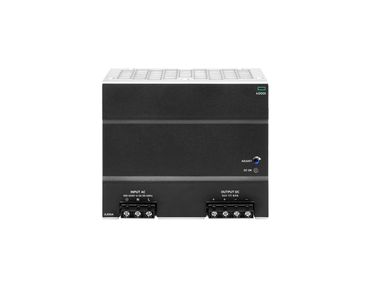 HPE Aruba Networking JL820A 4000i PoE 480W DIN Power Supply