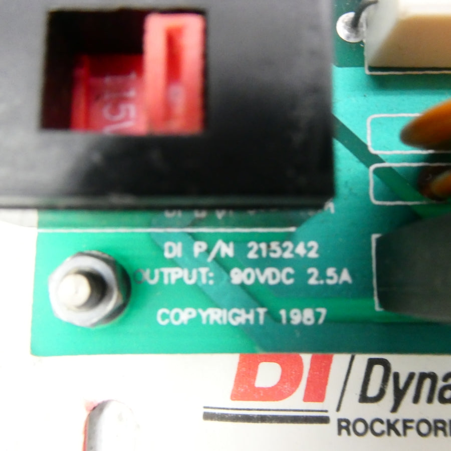 DYNACORP 215242 90VDC 2.5A NSNP