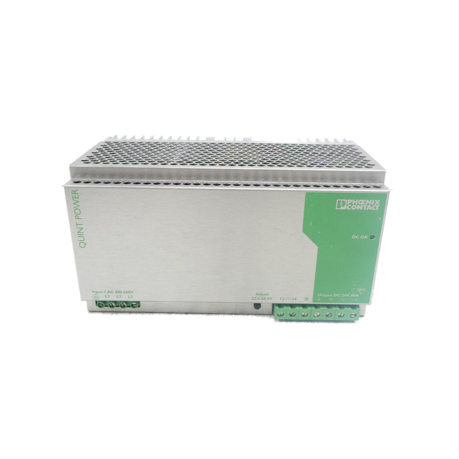 PHOENIX CONTACT QUINT-PS-3X400-500AC/24C/40 2938646 400-500VAC 2.8-2.2A NSNP
