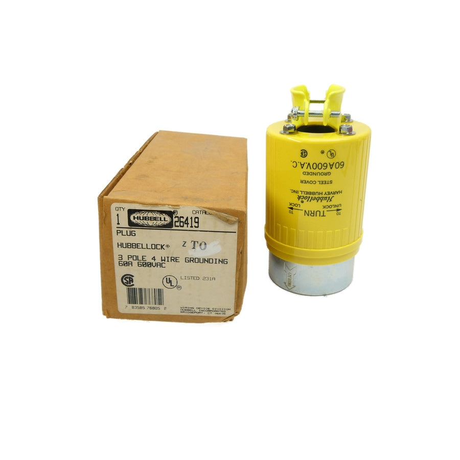 HUBBELL 26419 600VAC 60A NSMP