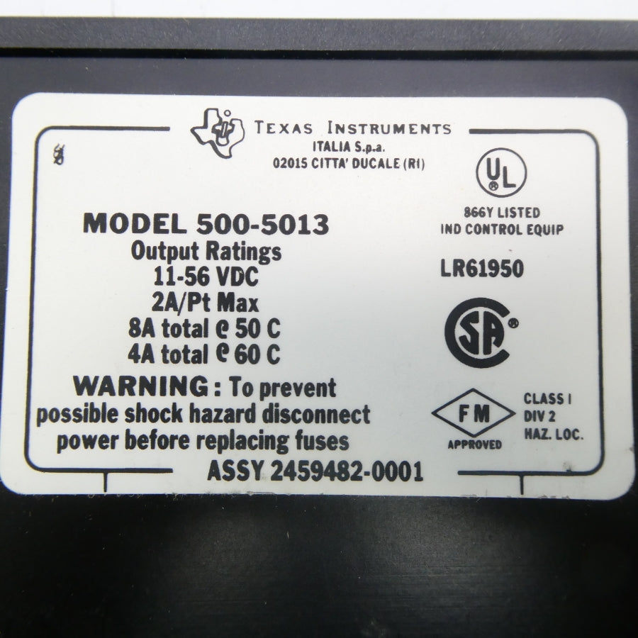 TEXAS INSTRUMENTS 500-5013 11-56VDC NSNP