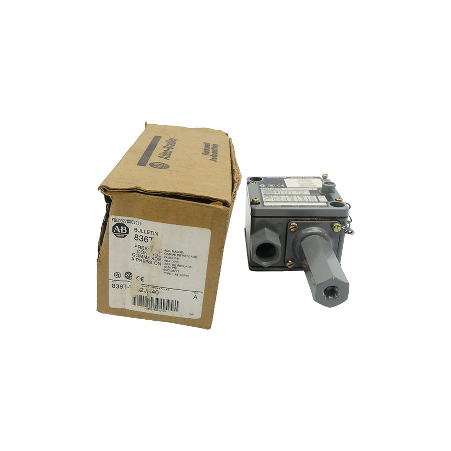 ALLEN BRADLEY 836T-T262JX40 SER. A 24-250PSI (BR/WH) NSMP