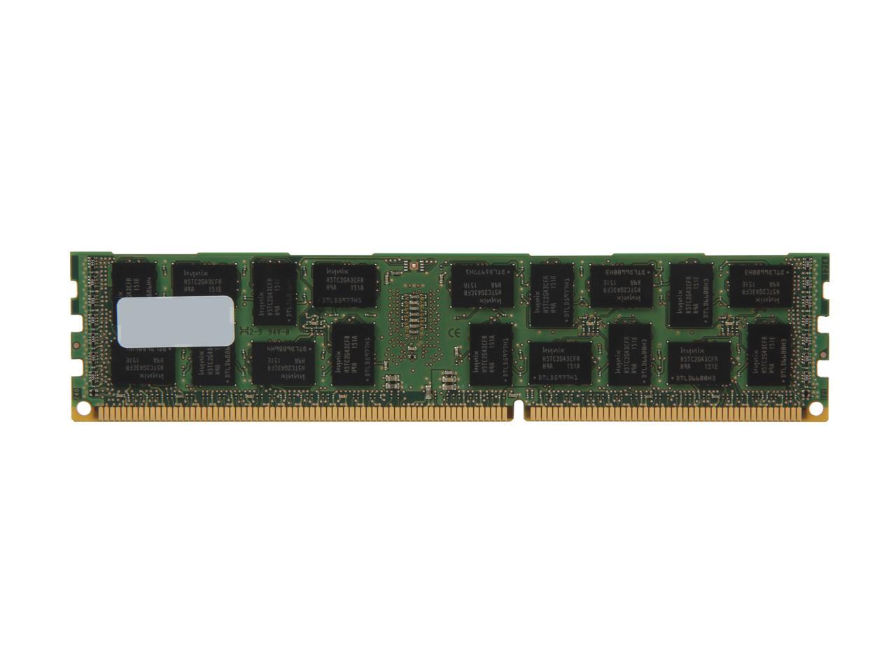 Kingston Technology ValueRAM 8 GB 1333MHz DDR3 PC3-10600 ECC Reg CL9 DIMM DR x4 1.35V Hynix C Memoria para placa base y servidor (KVR13LR9D4/8HC) Memoria