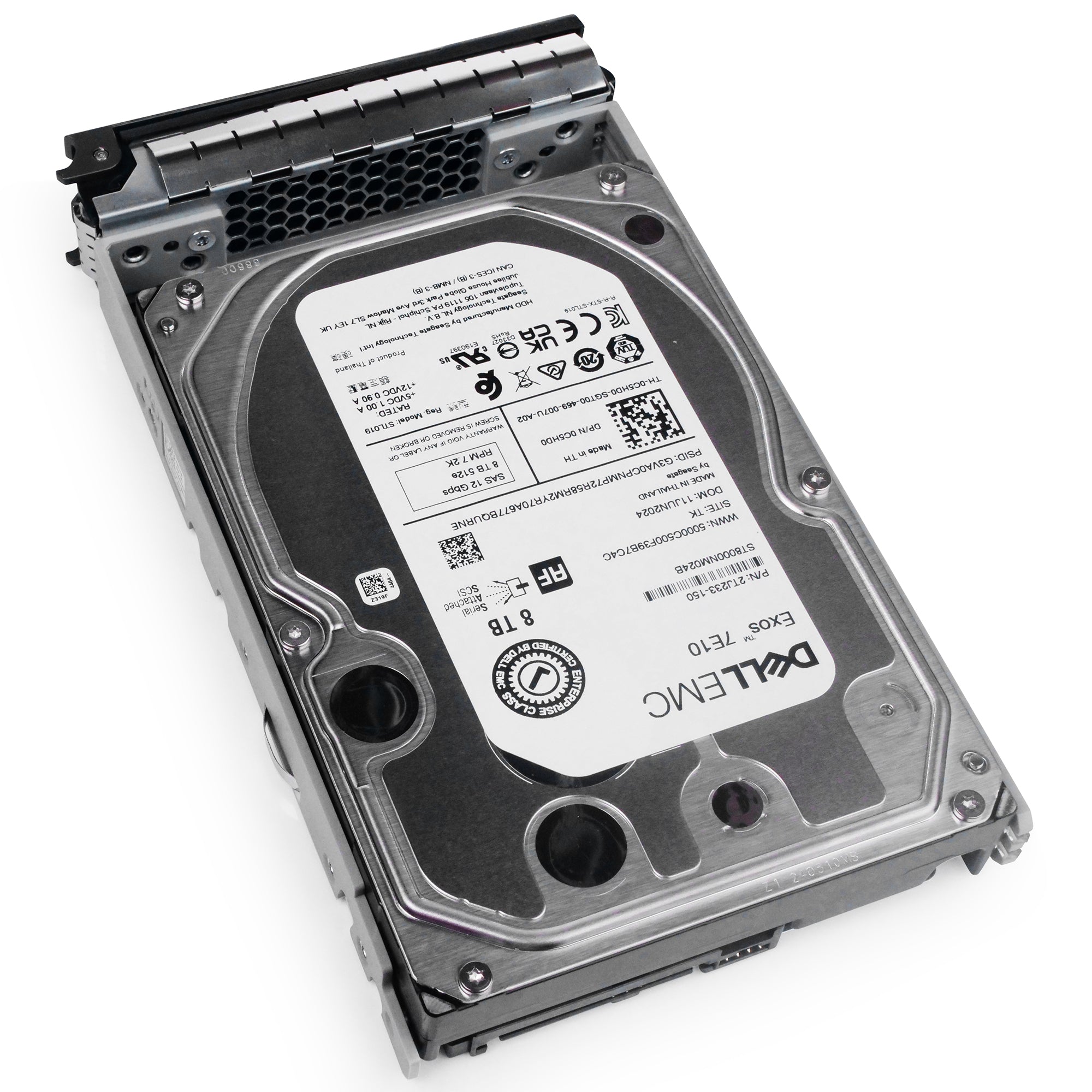 Dell G13 0C5HD0 8TB 7.2K RPM SAS 12Gb/s 512e 3.5in Hard Drive