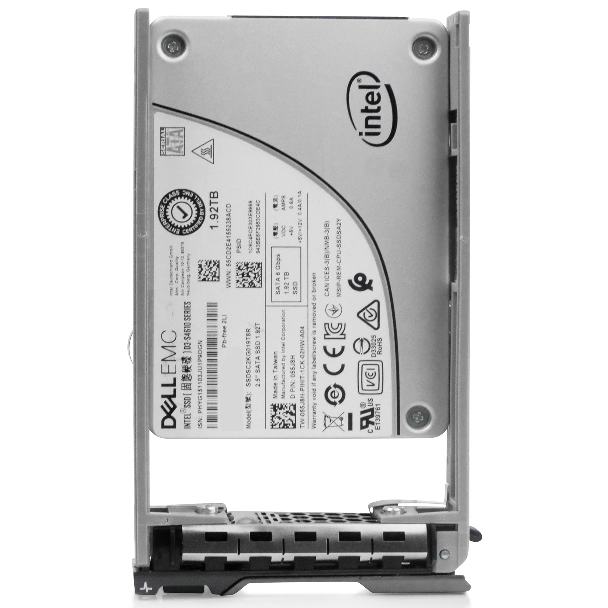 Dell G13 055J8H 1.92TB 3 DWPD SATA 6Gb/s 3D TLC 2.5in Refurbished SSD