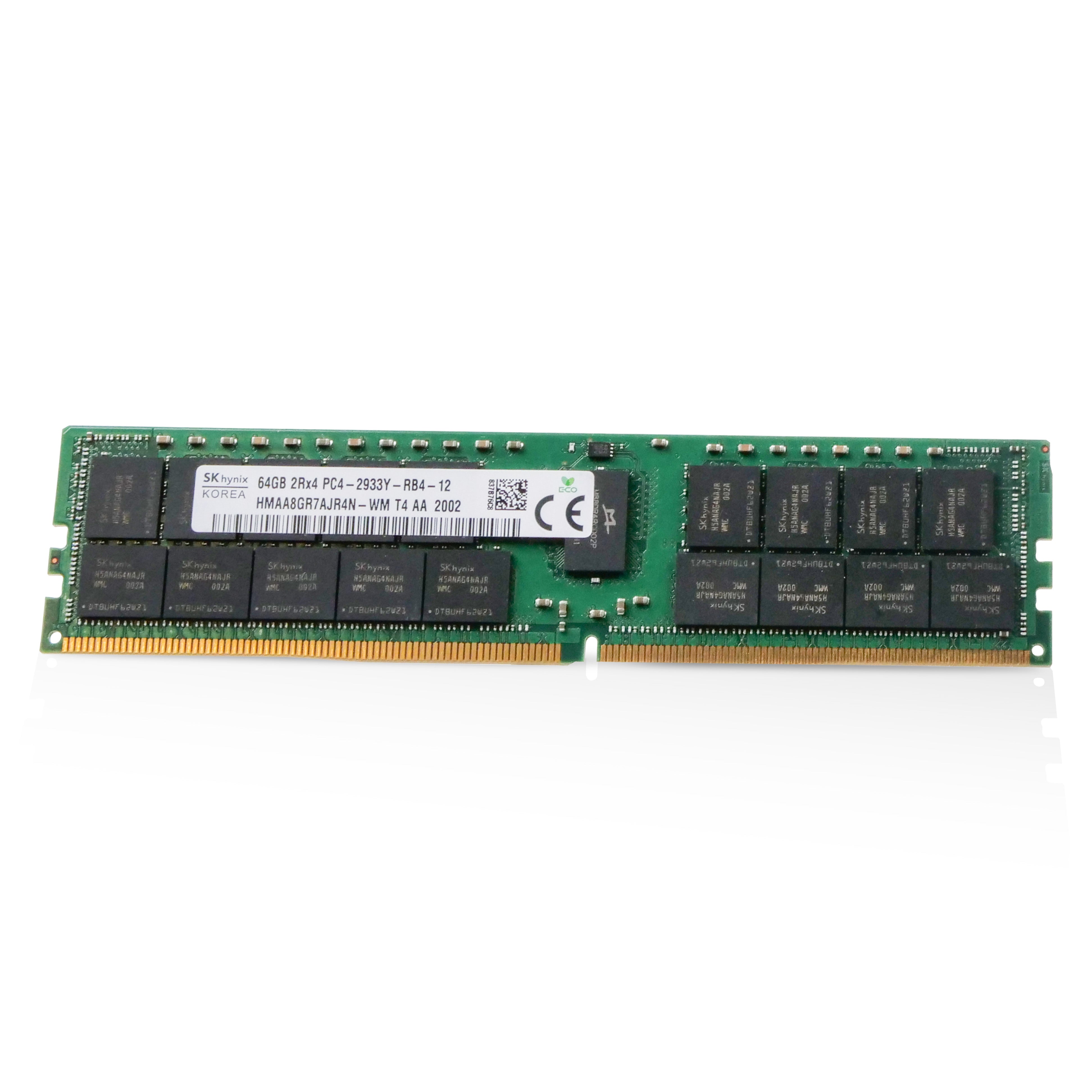 SK hynix HMAA8GR7AJR4N-WM 64GB DDR4 2933MHz RDIMM 2Rx4 ECC Server RAM (PC4-2933Y-RB4-12) Seller Refurbished