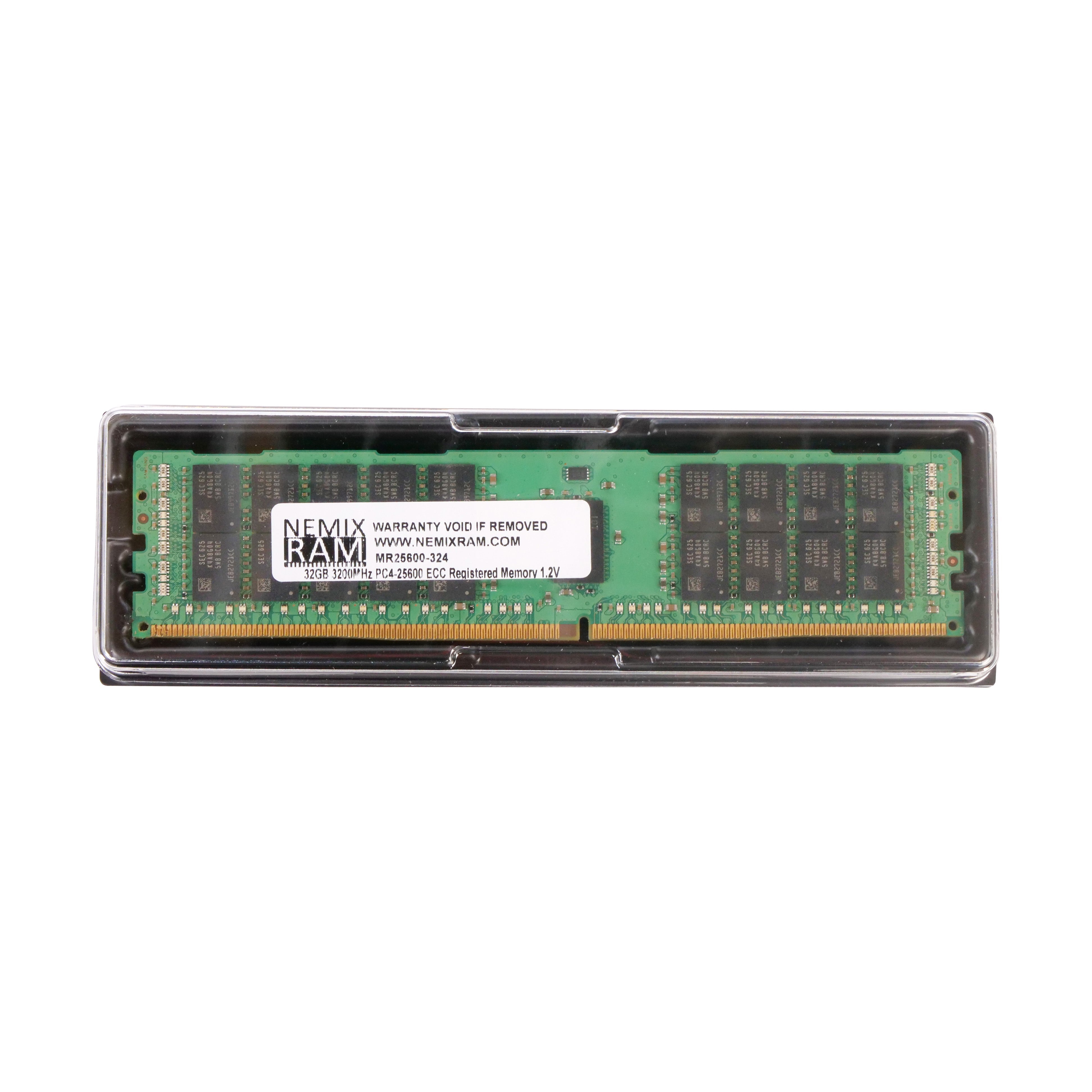 NEMIX MR25600-324 32GB DDR4 3200MHz RDIMM ECC Server RAM (PC4-25600) Refurbished
