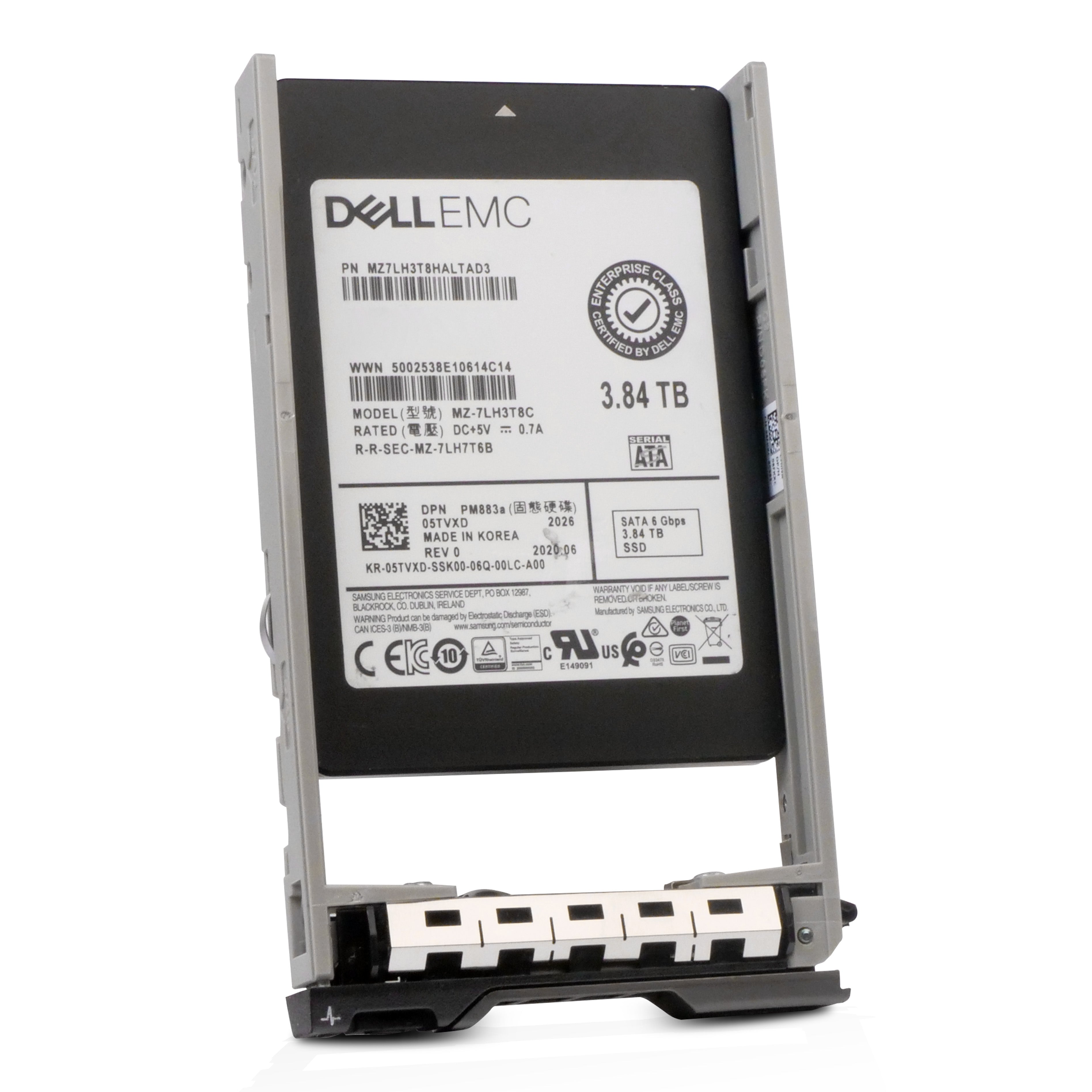 Dell G13 400-BFHE 3.84TB 1 DWPD SATA 6Gb/s 3D TLC 2.5in Refurbished SSD