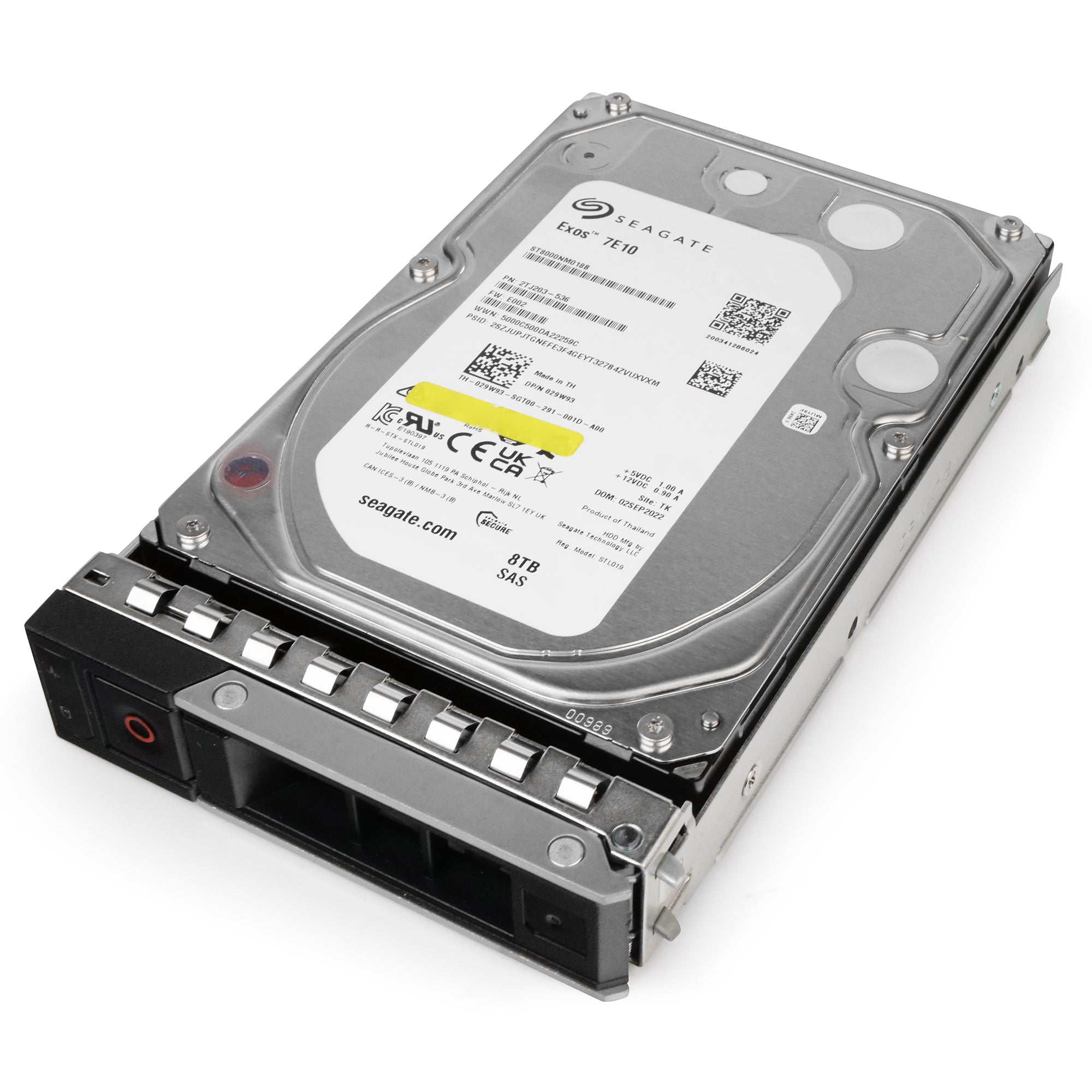 Dell G14 029W93 8TB 7.2K RPM SAS 12Gb/s 512e 256MB 3.5in HDD