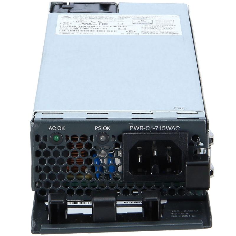 Cisco PWR-C1-715WAC 341-0560-03 715W AC Power Supply For Catalyst 3850 & 9300 Series