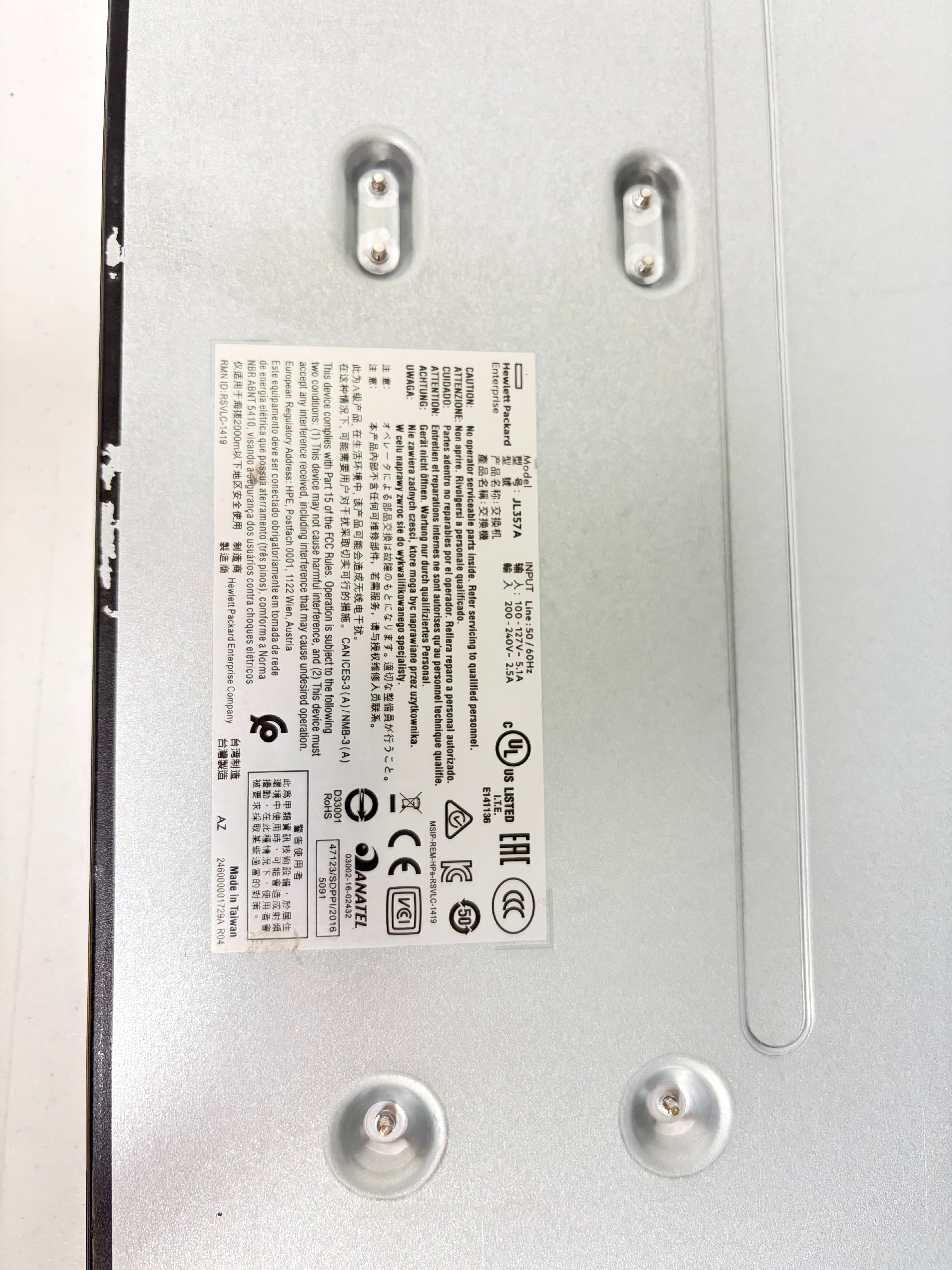 Aruba JL357A 2540 48G PoE+ 4SFP+ Switch | Alo Tech Solutions