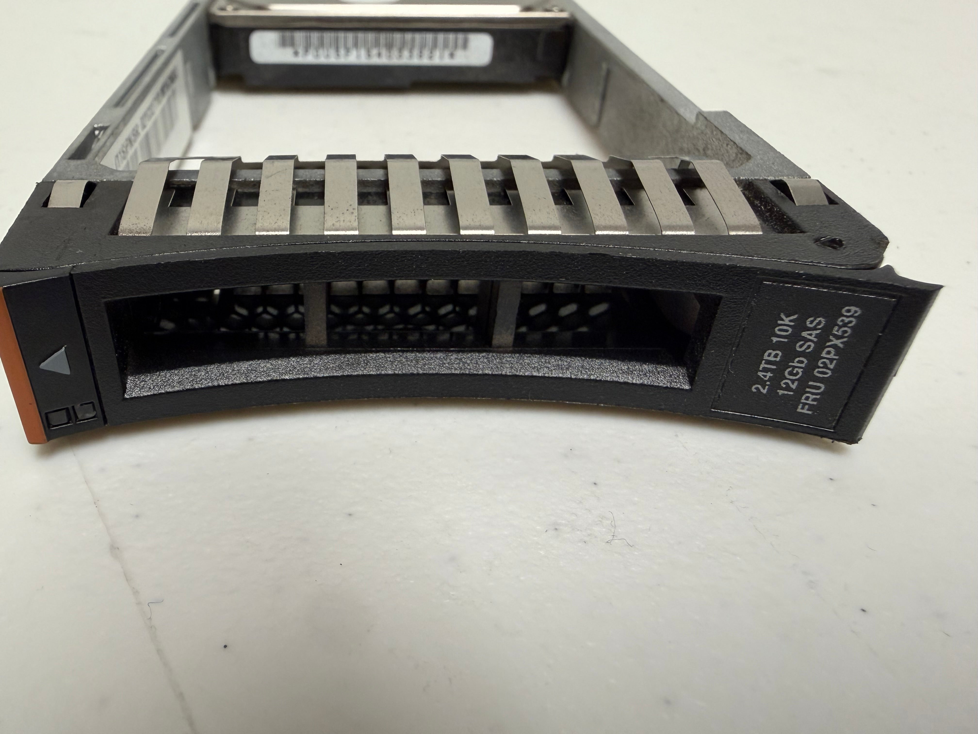 IBM 02YC027 - 2.4TB 10K SAS HDD Side View | Alo Tech Solutions
