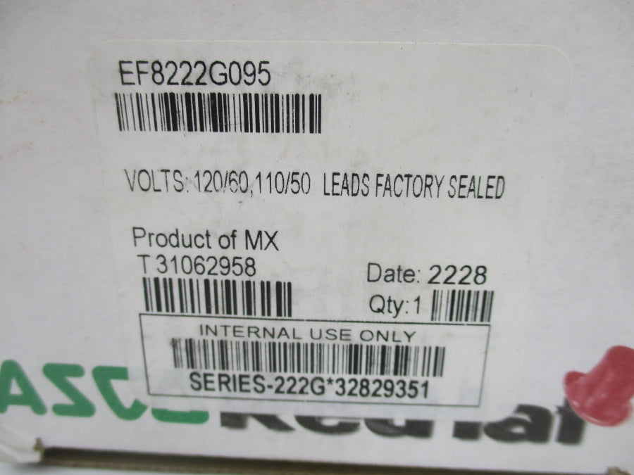 ASCO EF8222G095 110/120V 50PSI 3/4" NSMP