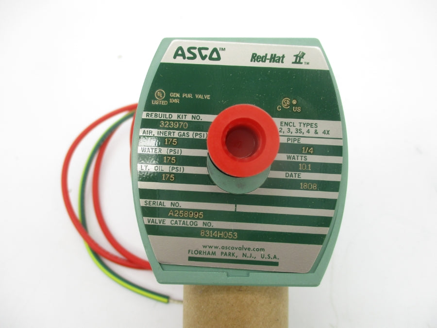 ASCO 8314H053 110/120V 175PSI 1/4" NSMP