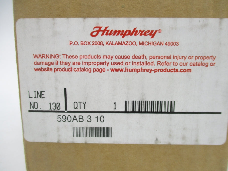 HUMPHREY 590AB NSMP