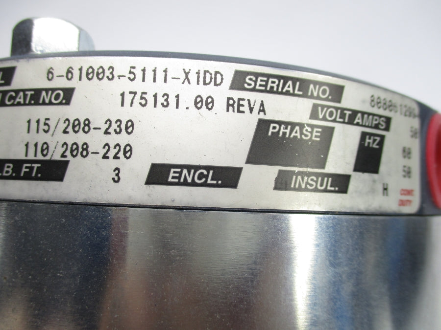 DINGS DYNAMICS 6-61003-511-X1DD 175131.00 115/208-230V REV. A NSNP