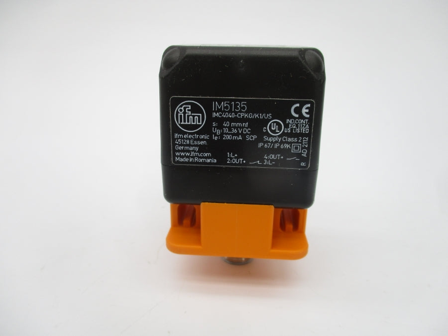 IFM EFECTOR IM5135 IMC4040-CPKG/K1/US-100-DPS 10-36VDC NSMP