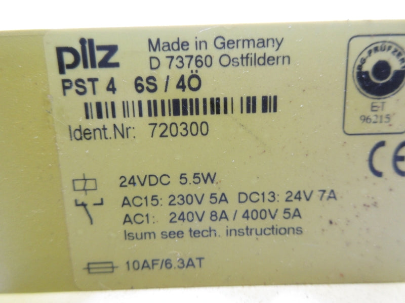 PILZ PST46S/4O 720300 24VDC NSMP