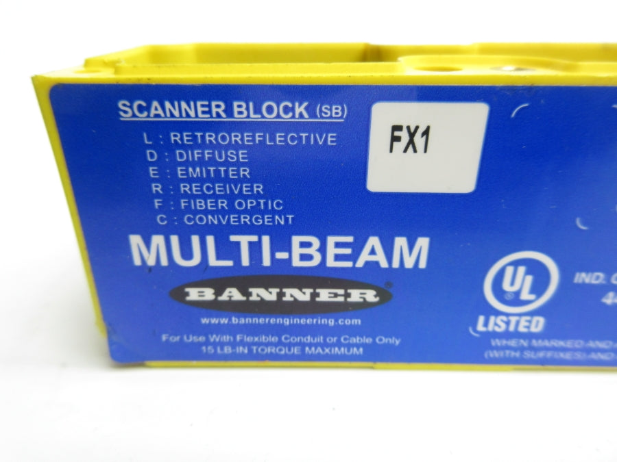 BANNER ENGINEERING SBFX1 (AS PICTURED) NSNP