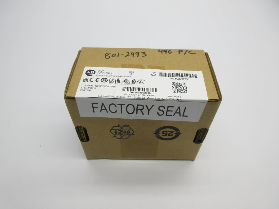ALLEN BRADLEY 1769-PB2 SER. A 24VDC DATE: 2023 NSFS