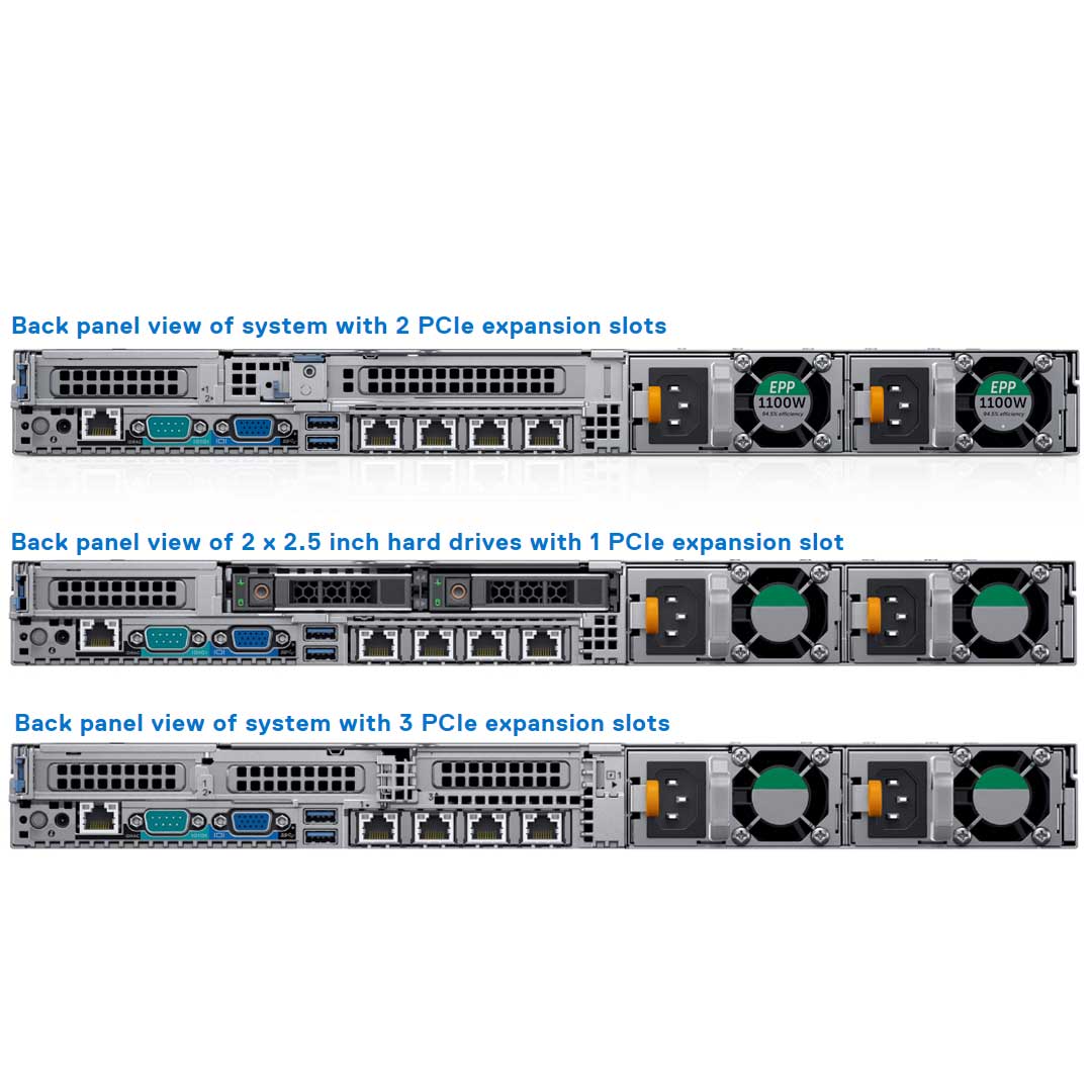 P1P1G — 10x 2.5" SAS/SATA Rack Chassis | Refurbished Dell PowerEdge R640