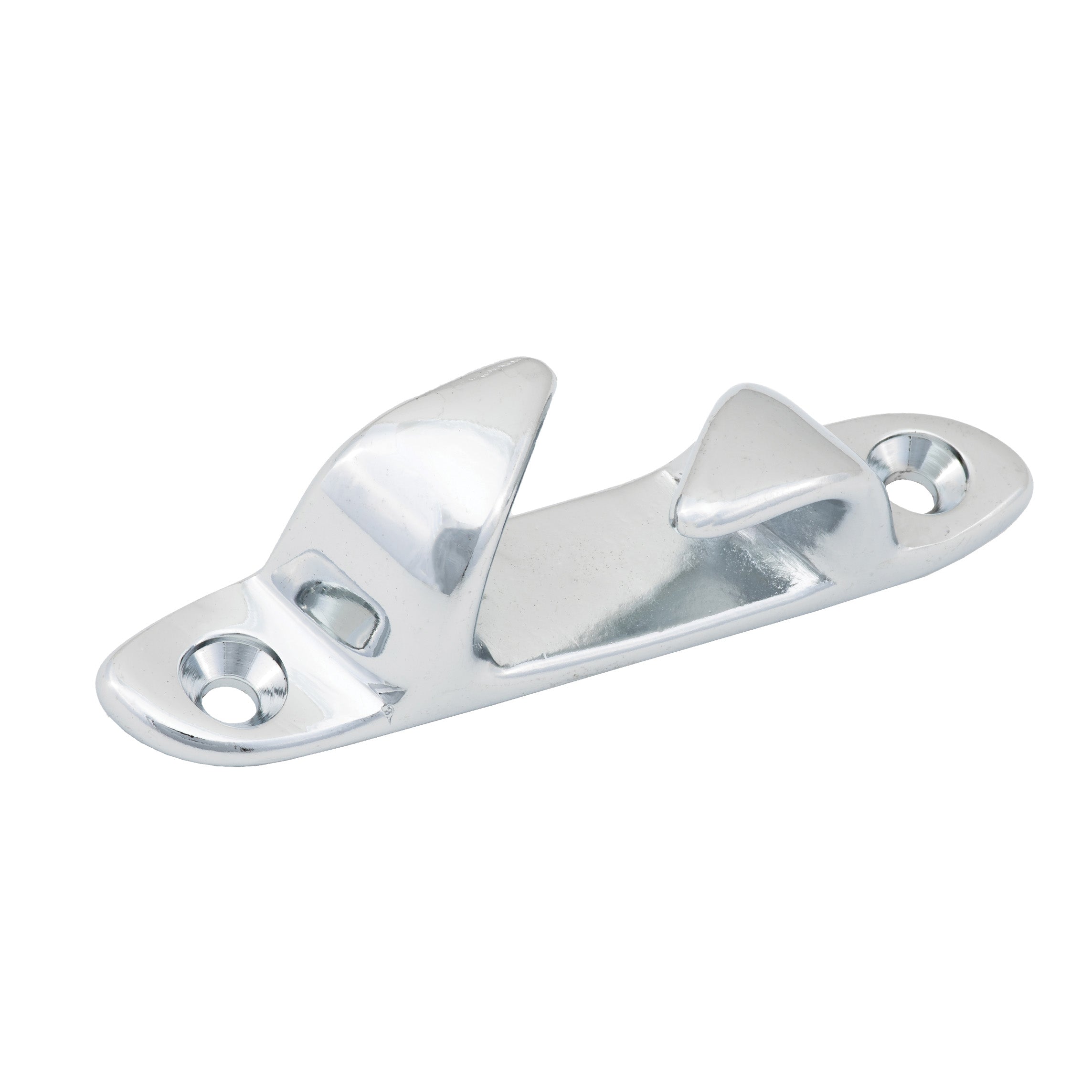 Whitecap S-0980 4" Cp/Brass Skene Bow Chock Pair