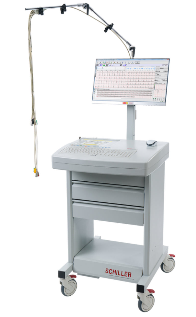ECG Stress Test System. Cardiovit CS-200 Excellence w/ Interpretation. DICOM Connectivity